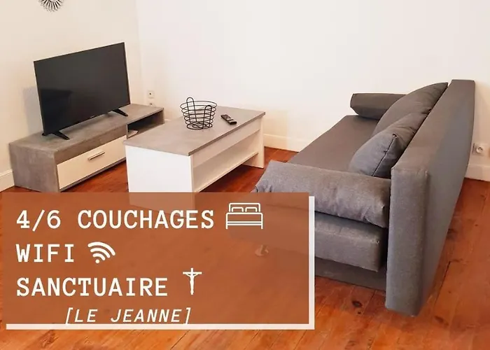Le Jeanne 4/6 Couchages, Wifi, Sanctuaire
