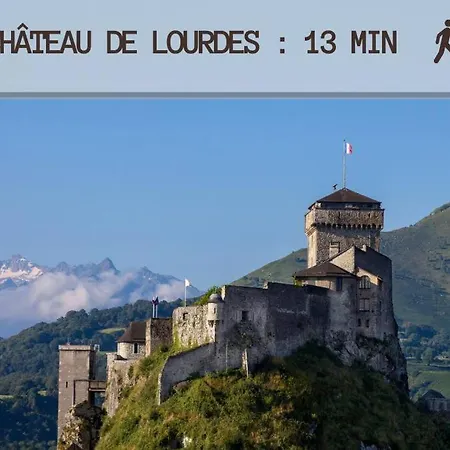 Appartement Le Jeanne 4/6 Couchages, Wifi, Sanctuaire à Lourdes Extérieur photo